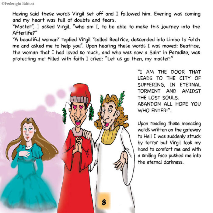 La Divina Commedia a fumetti per bambini