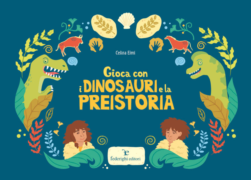 Gioca con i Dinosauri libro sulla preistoria per bambini